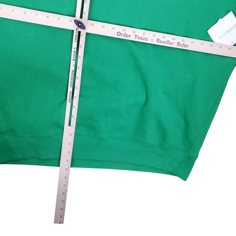 NEW Beyond Yoga Luxe Fleece Oversized Sweatshirt XL Home Court Green Crewneck - Picture 11 of 11